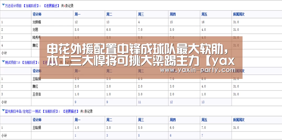 申花外援配置中锋成球队最大软肋,本土三大悍将可挑大梁踢主力【yaxin】(图1) 亚新网站